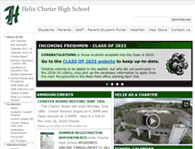 Tablet Screenshot of helixcharter.net